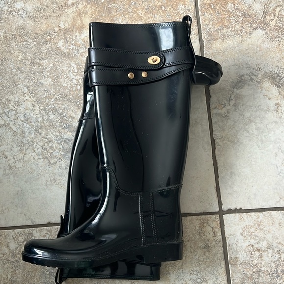 Coach rain boots - Picture 1 of 4